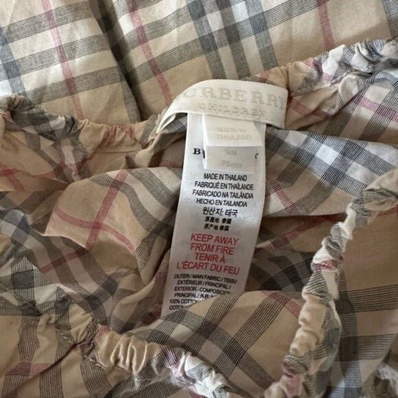 Burberry Baby Girl Ruffle Check Dress & Bloomers Set - Picture 5 of 5